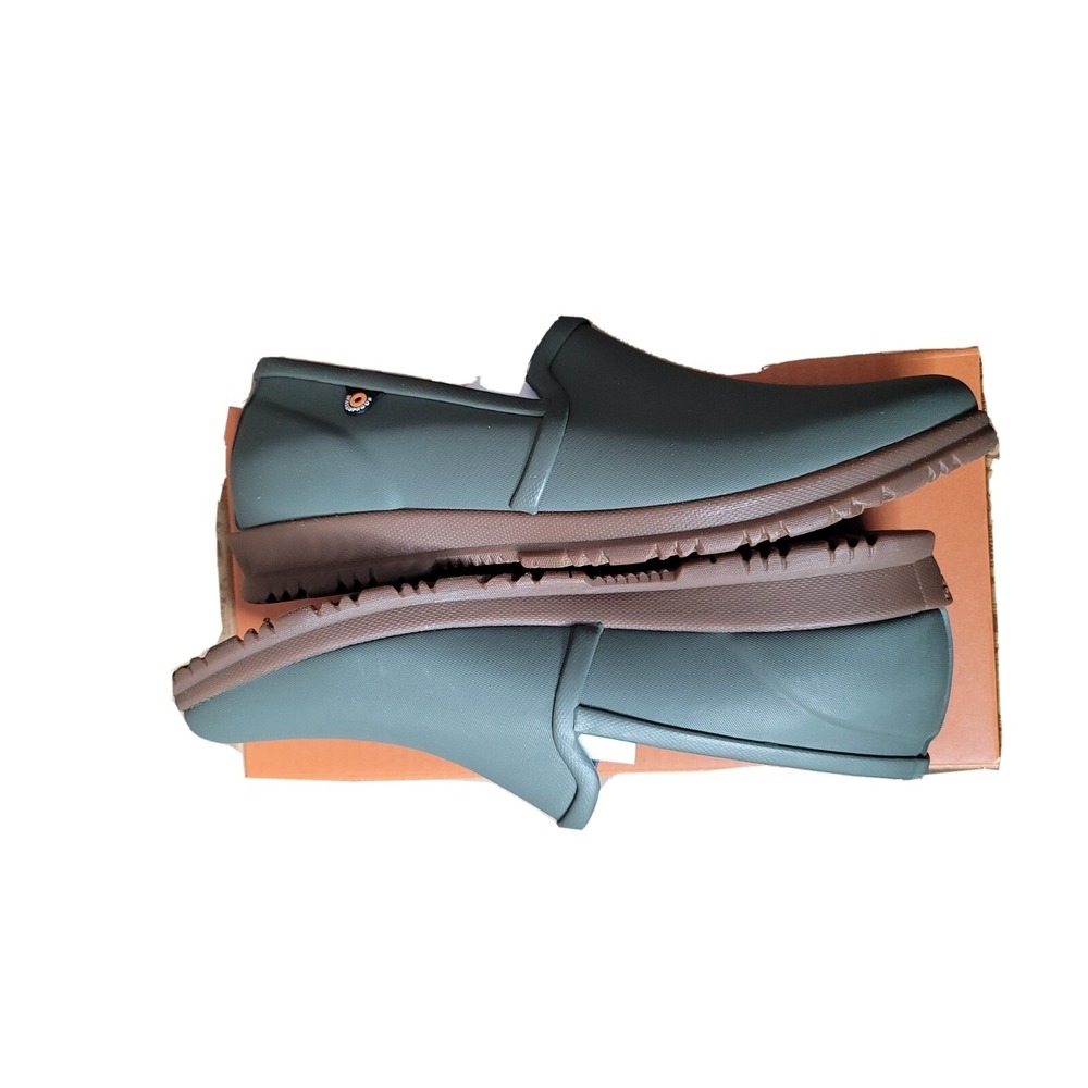 Bogs NIB Waterproof Women's Sweet Pea Slip On Loafer Sage Size 7 Green NEW - Picture 3 of 8